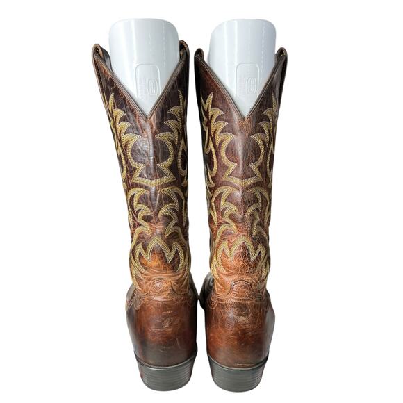 Ariat Men’s Heritage Brown Leather Western Cowboy Boot Size US 9.5 D main image 7